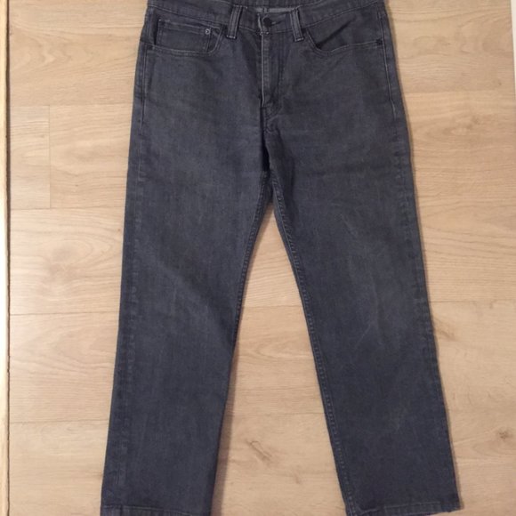 LEVIS Men's 514 Straight Leg Jeans W34 L30 - Charcoal - Picture 2 of 10